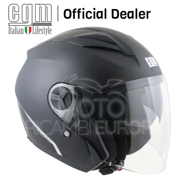 Casco Moto Jet Origine ALPHA V5 Rosso Bianco Nero Opaco Vendita Online