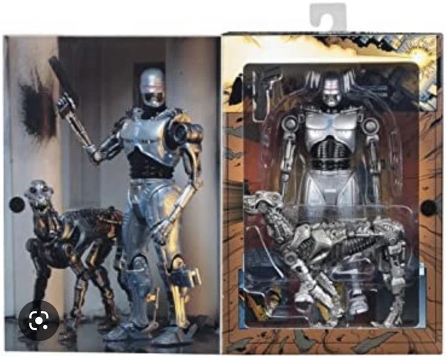 ROBOCOP VS TERMINATOR Endocop Terminator Dog Action Figure 2 Pack 