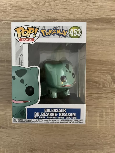 Pokémon Funko Pop Bisasam 453 NEU und OVP