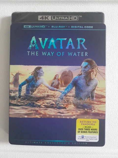 AVATAR THE WAY of water (4k Ultra HD + Blu-Ray +Digitale) sigillato