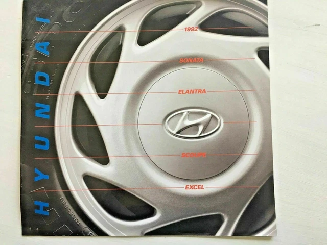1992 Hyundai Multi-Line Sales Brochure - Loc2-78