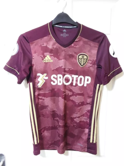 Leeds United Football Shirt Adidas XS 3rd Away Kit LUFC 2020 2021 VGC