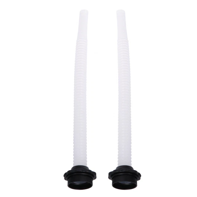 2 pz beccuccio gas di ricambio flessibile universale lattina tappo barile olio professionale