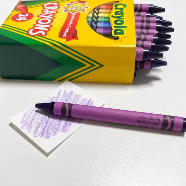 Bulk Crayola Crayons - Plum - 96 Count - Single Color Refill x96