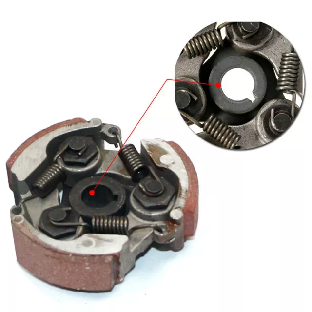 47cc 49cc Centrifugal Clutch Pad Mini Moto Quad Dirt Bike Atv 3 Shoe Spring] 2
