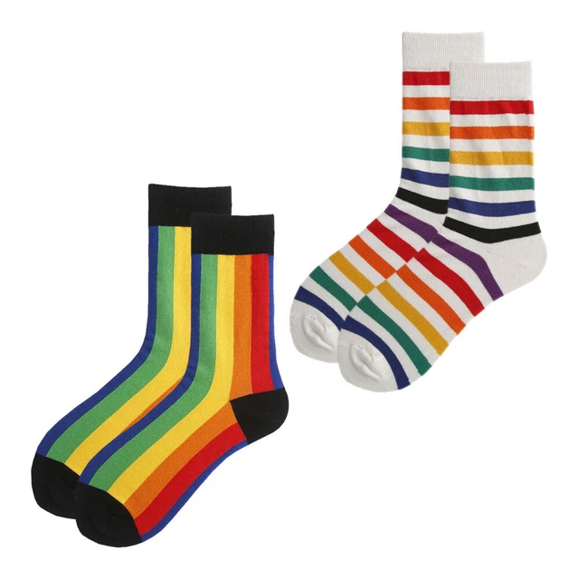 2 Pairs Socks Personalized Jacquard Cotton Socks Children Socks Personality