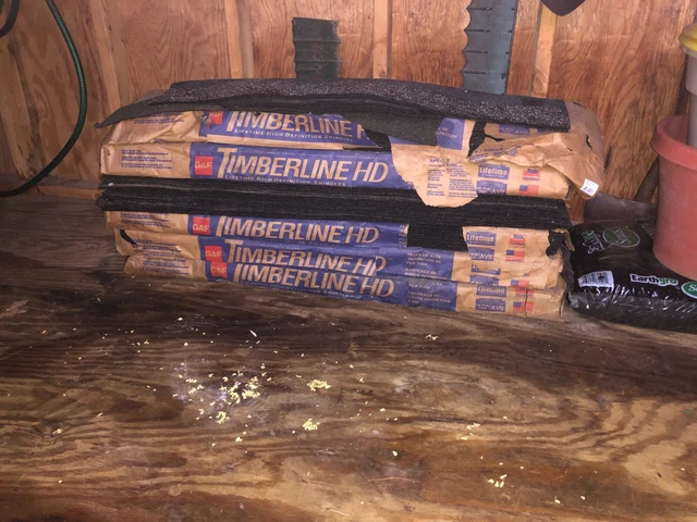 GAF Timberline HD Six Bundles of Charcoal Asphalt Roof Shingles