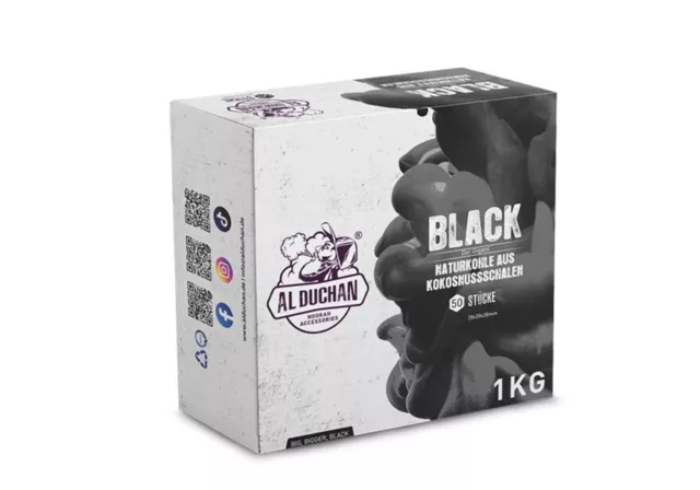 Al Duchan BLACK 28x28x28mm 1kg gratis