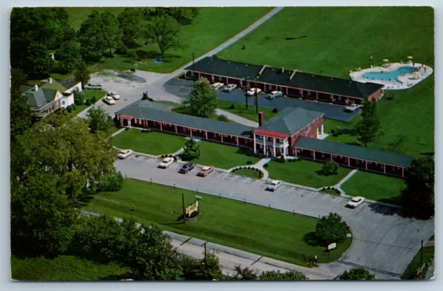 The Melrose Motel Prospect Kentucky 1960s Chrome Postcard N1U