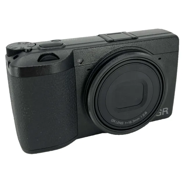 Ricoh GR III 1080p 24.2MP f/2.8 Compact Digital Camera - Black (15039) OPEN BOX