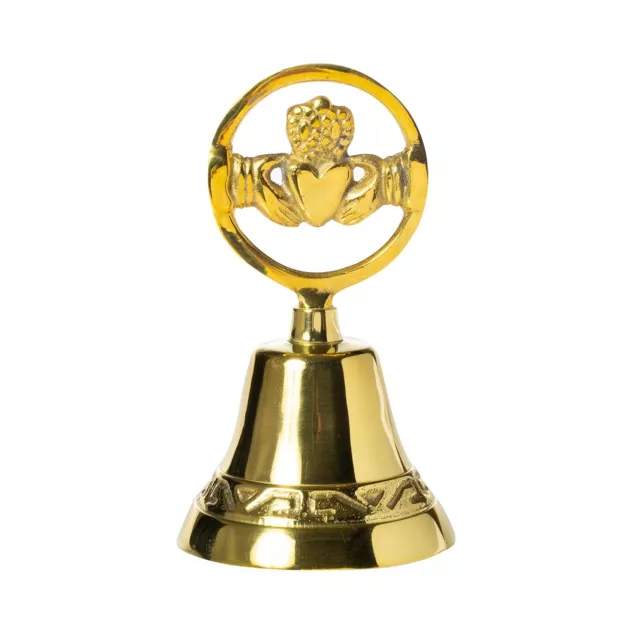 Brass Claddagh Bell