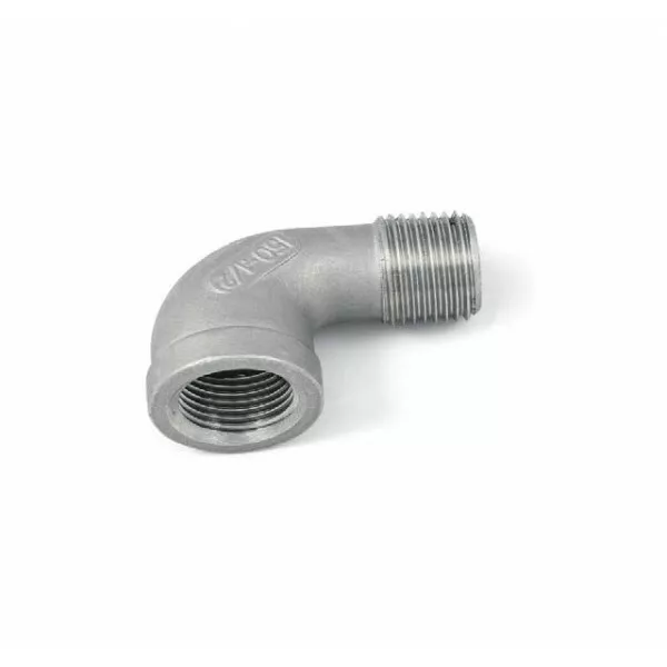 BSPT Male/Female Elbow Pipe Fitting - T316 (A4) Marine Grade Stainless Steel