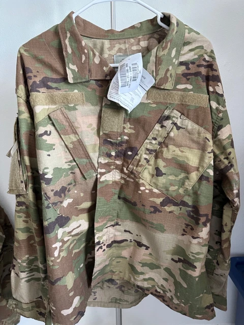 New US Army/US Air Force OCP Combat Uniform Multicam Coat Size Large Short USGI