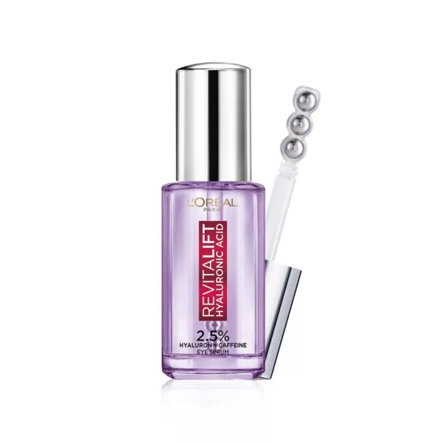 L'Oréal Paris Revitalift Sérum pour les yeux à l'acide hyaluronique, 20 ml