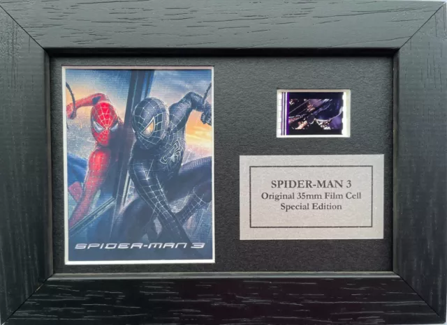 SPIDER-MAN 3 Original MINI (Rare) 35mm Film Cell Presentation