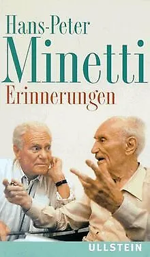 Erinnerungen von Hans-Peter Minetti | Buch | Zustand sehr gut