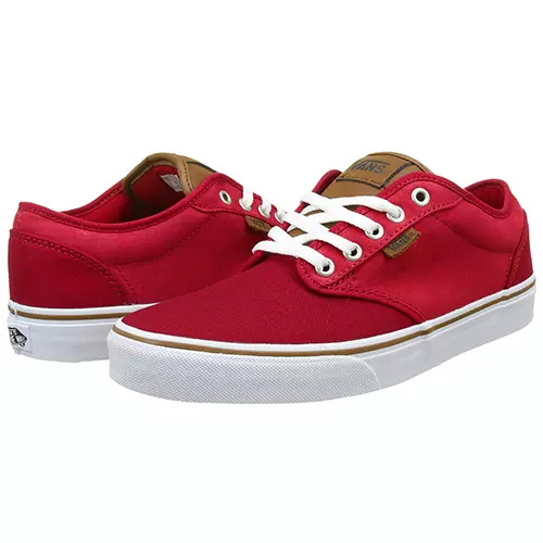 Scarpe Vans Atwood Chili Pepper Check Rosso Tg 42 - 44