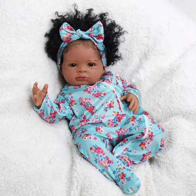 20 Inches 51 Cm Reborn Doll Baby Doll 3D Painting Limbs Realistic Software Birth 2