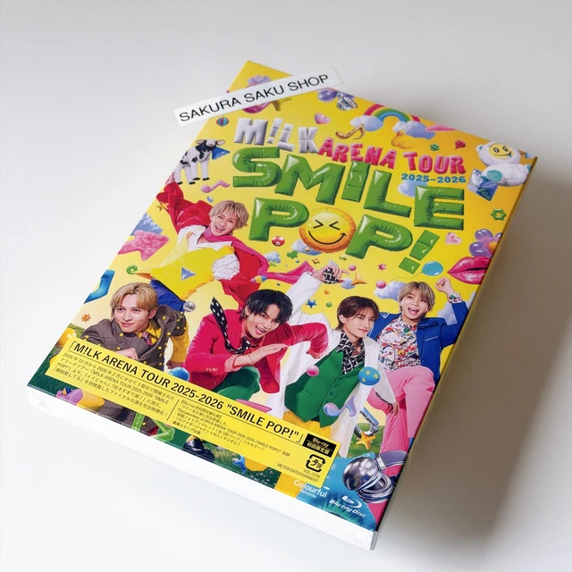 M!LK ARENA TOUR 2025-2026 SMILE POP! Blu-ray Disc $132.15