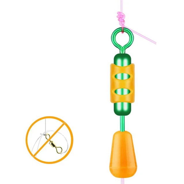 Support De Ligne De Pêche Avec Ressort ABS - Organisateur Hameçons Et Lignes, Lot De 4 Pièces Pour Pêcheurs