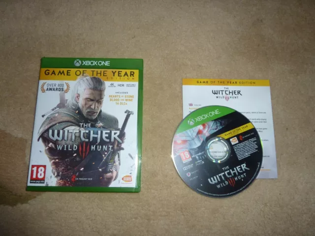 The Witcher III Wild Hunt Game of the Year Edition GOTY 3 Microsoft XBox One