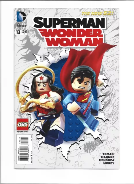 Superman Wonder Woman #13 DC 2015 Lego Variant Cover VF/NM