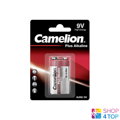 Camelion Camelion 9V Plus Alcalin Batteries 6F22 Long Life 700mAh Exp 2025 1SH Neuf 