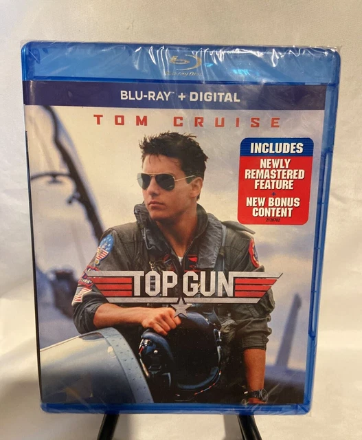 TOP GUN BLU Ray DVD Tom Cruise Kelly McGillis Val Kilmer Anthony