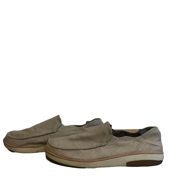 Zapatos sin cordones de lona Olukai Kalia Kapa 10476-2121 para hombre talla 12