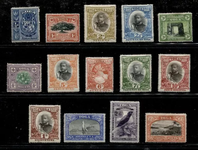 TONGA *********************** 1897 MINT SET (excluding # 38)