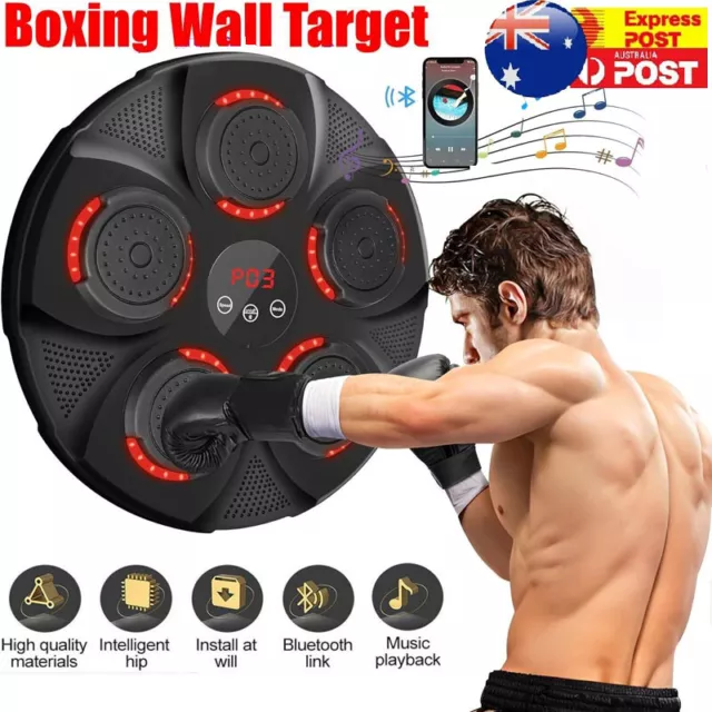 Boxing Training Music Electronic Boxing Wall Target Combat Smart Bluetooth APP