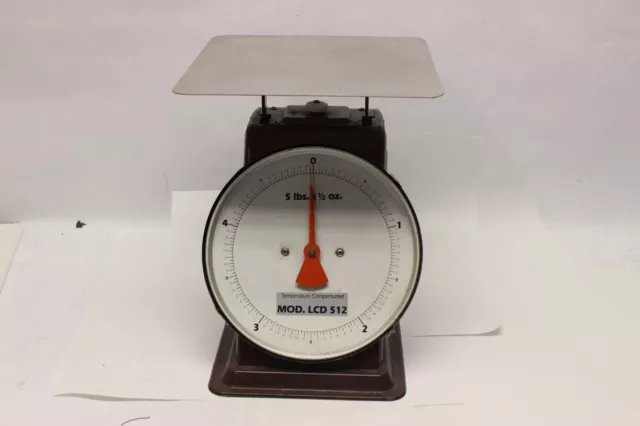Temperature Compensated Vintage Accu-Weight Universal Dial Scale