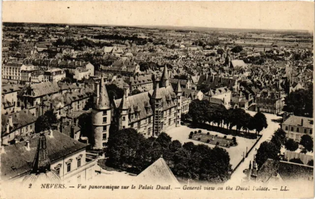 CPA NEVERS - Vue panoramique sur le Palais Ducal - général view (355585)