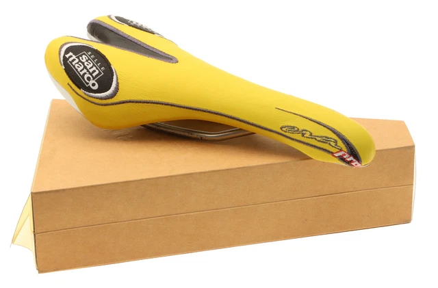 Selle De Vélo Femme San Marco Era Dynamic - Noire, Ouverte, Neuve