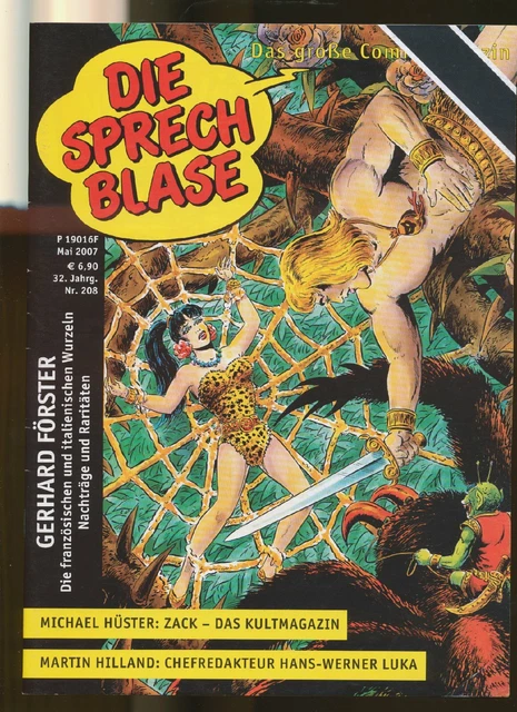 Die Sprechblase  Nr. 208  Hethke Verlag