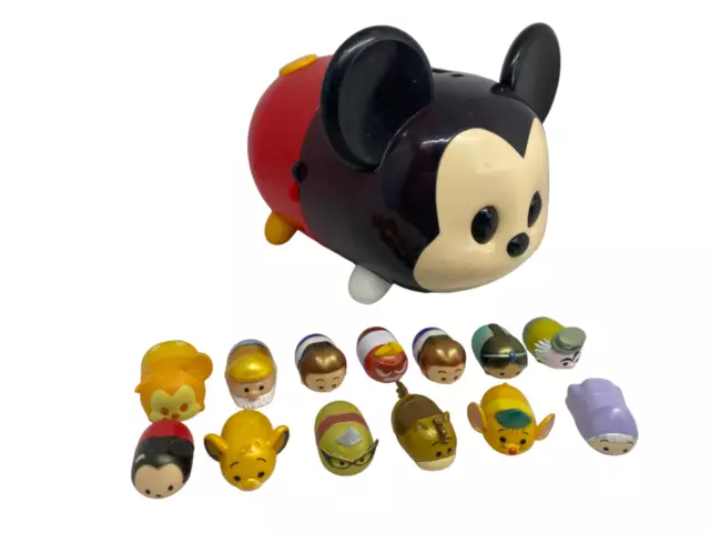 Disney Mickey Mouse Tsum Tsum Stack & Display Storage Case 13 Tsum Tsum Figures