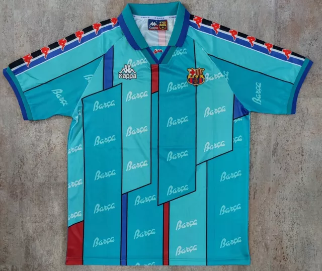 Camiseta Barcelona 1996-1997 Shirt Trikot Maillot Maglia