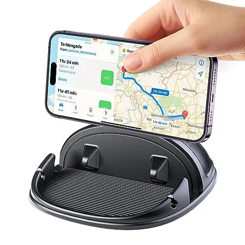 APPS2Car Support Telephone Voiture Ventouse, Universel 360° Pare