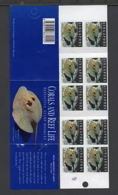 Singapore 1994 Reef Life S/A Booklet
