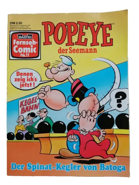 Popeye der Seemann - Der Spinat-Kegler von Batoga (Fernseh-Comic Nr. 11)
