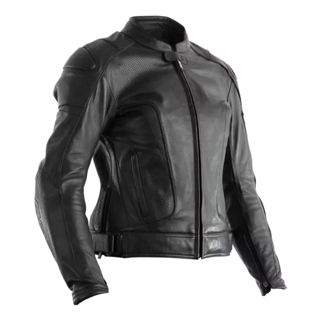 RST GT CE Lederjacke - schwarz Größe 42 UK Lagerbestand