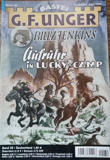 G.F. Unger Classic-Edition Band 39:Billy Jenkins - Aufruhr in Lucky-Camp (2019)