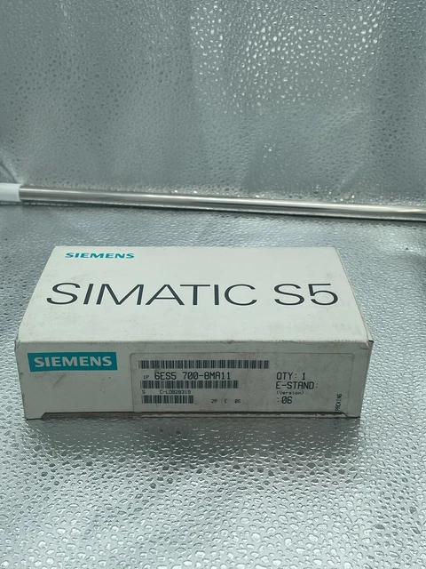 Siemens Simatic S5 / Type:6ES5 700-8MA11 / Neuf / Emballage D'Origine