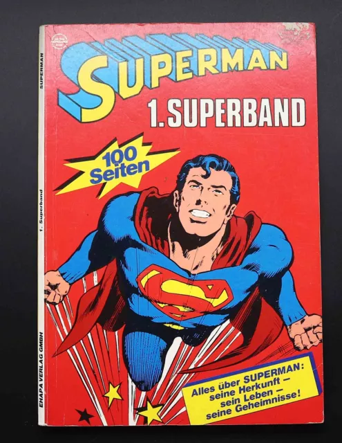 SUPERMAN Superband Nr. 1 bis Nr. 30 Ehapa Verlag Comic Album Auswahl 2