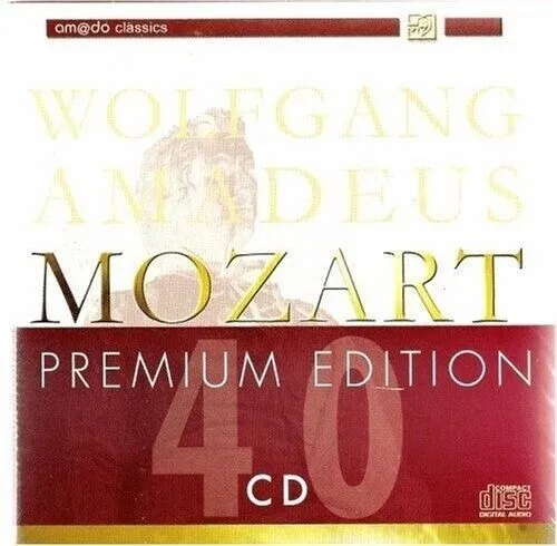 Mozart • Opern Sympfonien Sonaten Conzerte Requiem • 40 CD's • Premium Edition