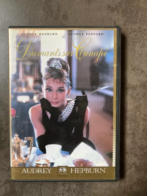 Diamants Sur Canapé Dvd 📀 Audrey Hepburn George Peppard