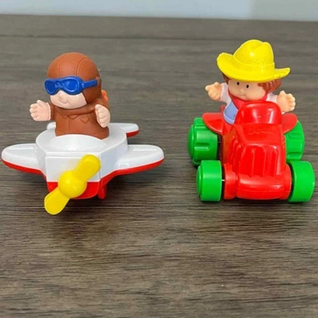 Fisher Price Vintage 1996 Lot of 2 Happy Meal Toys From McDonalds