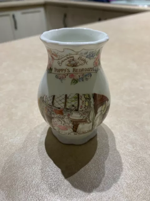 Royal Doulton Brambly Hedge Poppy's Bedroom Mini Vase