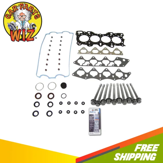 Set Juntas de Culata Pernos Kit Para 94-00 Honda Del Sol 1.6L Dohc 16v B16A2