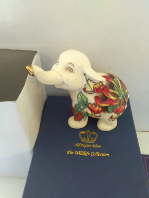 Boxed Old Tupton Ware Small Elephant The Wildlife Collection TW3034. 2